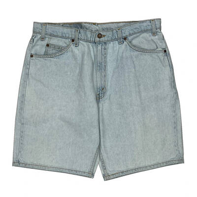 Orange Tab 550, Relaxed Fit Levis Denim Shorts - 36W 9L Light Wash Denim