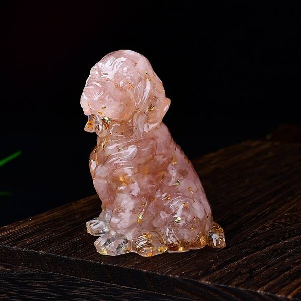 Resin Cocker Spaniel Sculpture Display Decorations