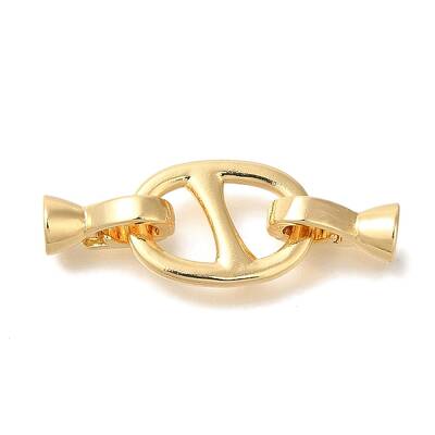 Brass Fold Over Clasps