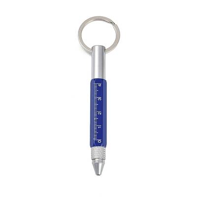 Aluminum Practical 6-in-1 Keychain Pen