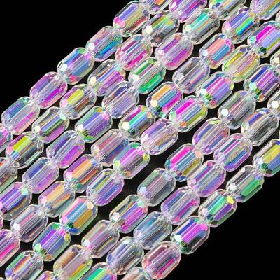 Electroplate Glass Beads Strands