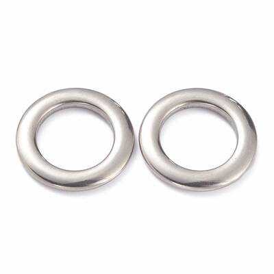 Non-Tarnish 201 Stainless Steel Linking Rings