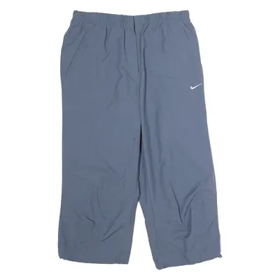 NIKE 3/4 Length Womens Sports Shorts Blue M W28