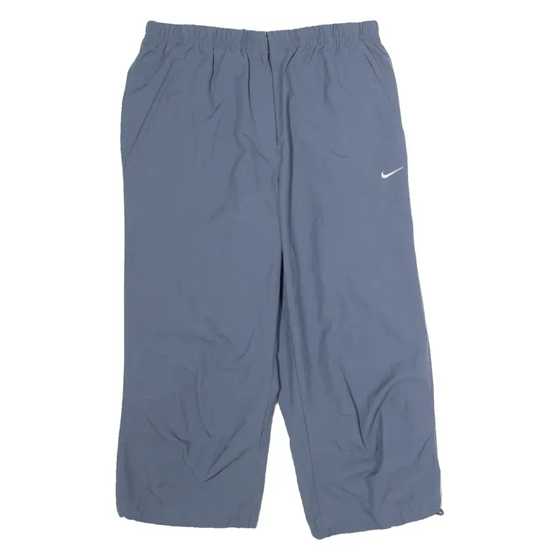 NIKE 3/4 Length Womens Sports Shorts Blue M W28