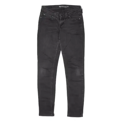 LEVI'S Low Rise Jeans Grey Denim Slim Skinny Womens W26 L32