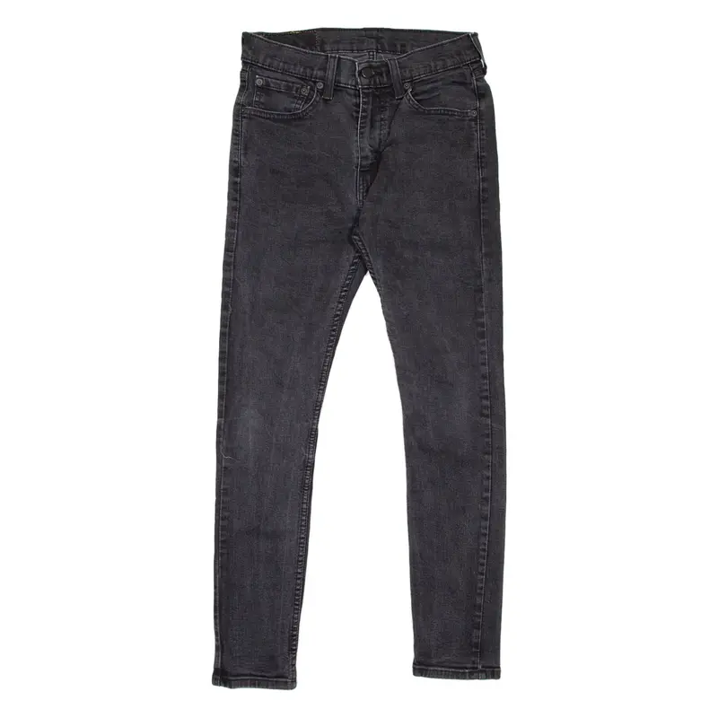 LEVI'S 519 Jeans Hi-Ball Mens Grey Slim Skinny W28 L28