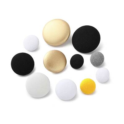 1-Hole Polyester Buttons
