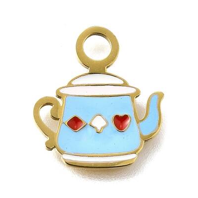 304 Stainless Steel Enamel Charms