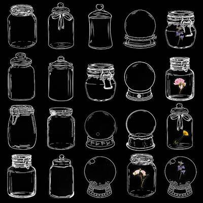 3 Styles Waterproof Self Adhesive Stamping Stickers Sets