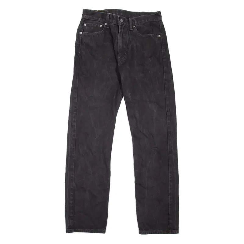 LEVI'S 505 Jeans Mens Black Regular Straight W31 L32