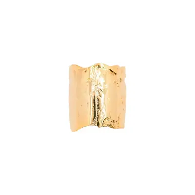 18k Gold-Plated Statement Ring | Title: Title