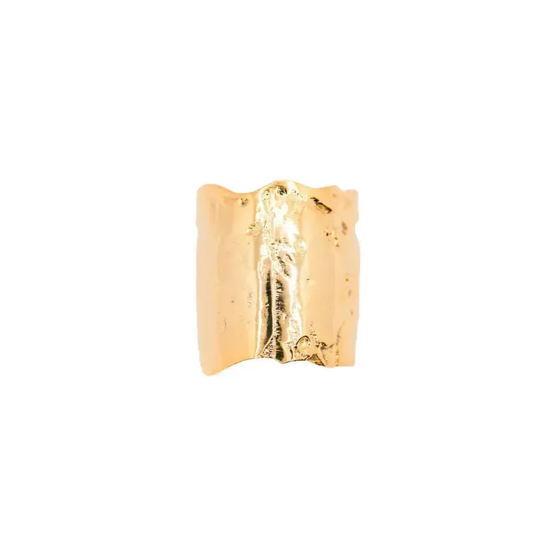 18k Gold-Plated Statement Ring | Title: Title