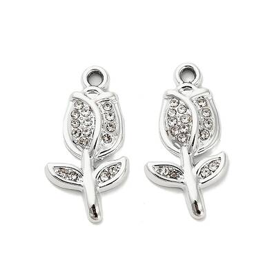 Alloy Crystal Pendants