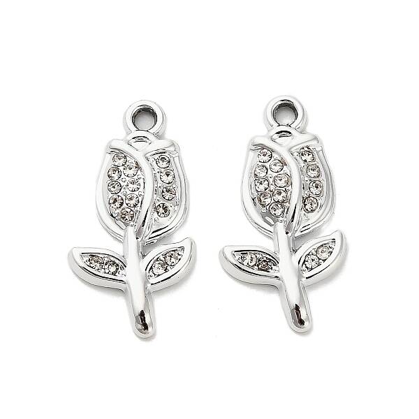 Alloy Crystal Pendants