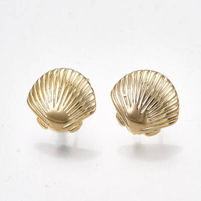 Brass Stud Earring Findings