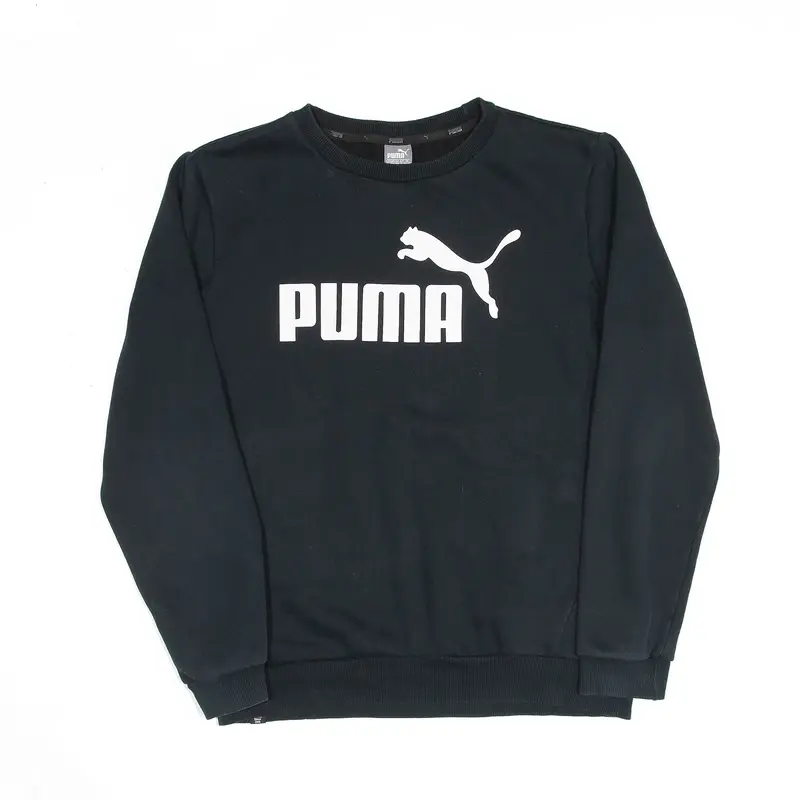 PUMA Sports Black Sweatshirt Girls 15-16 Years