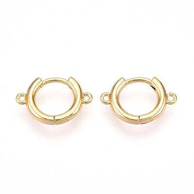 Brass Hoop Earring Finding