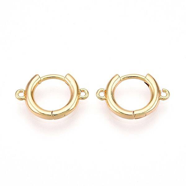 Brass Hoop Earring Finding