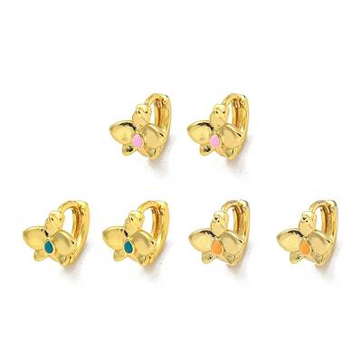 Brass Hoop Earring