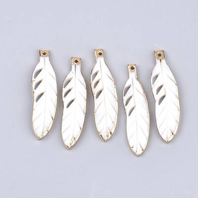 Electroplate Freshwater Shell Pendants