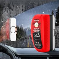 120ML Car Windshield Cleaner, Multifunctional Car Glass Oil Film Cleaner with Reusable Foam Sprayer, Car Cleaning Tool, Car W...