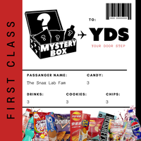 First Class Box Imported Snacks & Drinks Bundle