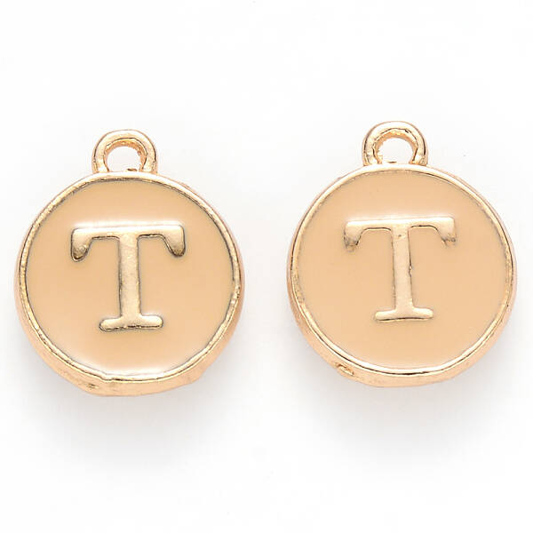 Golden Plated Alloy Enamel Charms