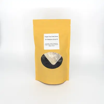 Elderberry Syrup DIY Kit (Do It Yourself) Beverage Organic