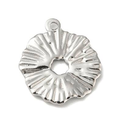 Non-Tarnish Textured 304 Stainless Steel Pendants