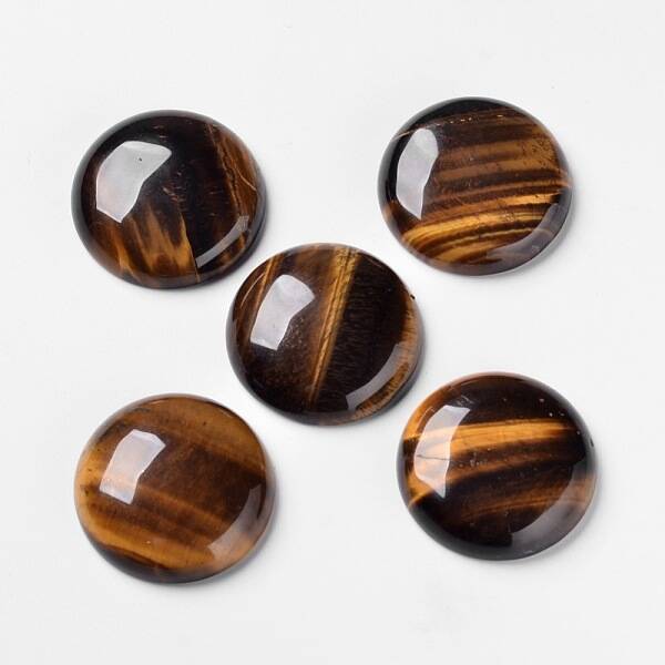 Natural Tiger Eye Cabochons