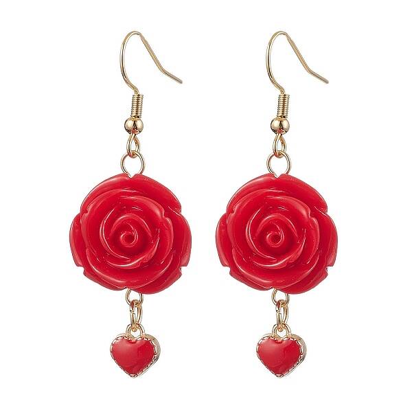 Resin Dangle Earrings