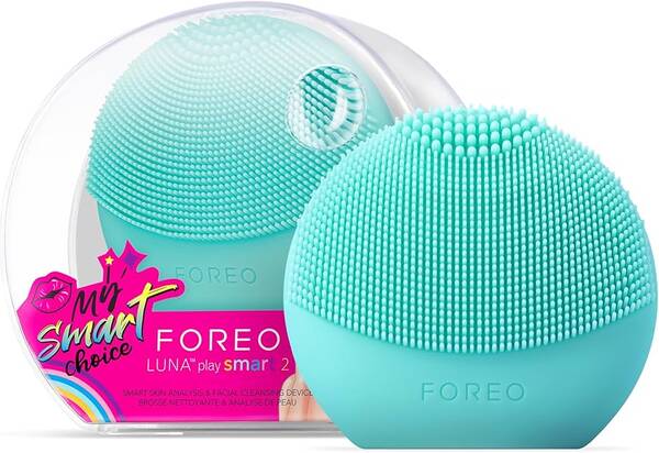 Foreo LUNA Play Smart 2 Smart Cleansing Brush for All Skin Types - Variant: Mint For You