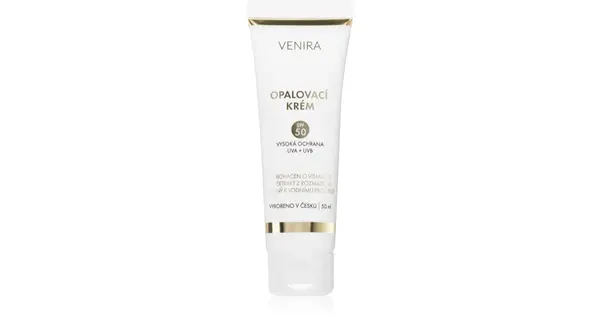 Venira SPF 50 tanning cream with UVA and UVB filters 50 ml