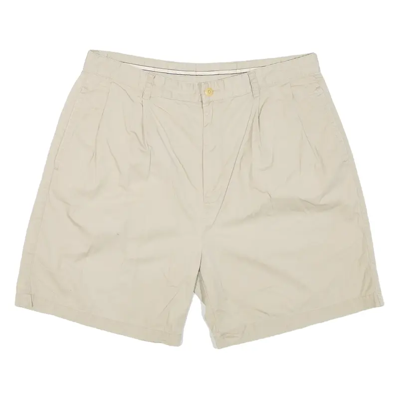 NAUTICA Golf Mens Chino Shorts Beige 90s L W36
