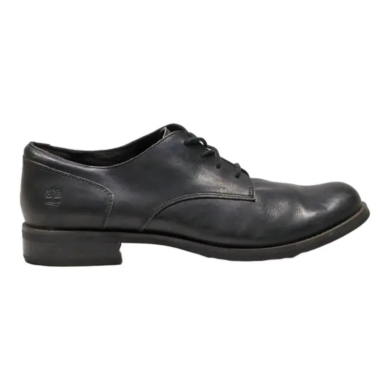 TIMBERLAND Oxford Shoes Black Leather Womens UK 8