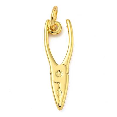 Rack Plating Brass Pendants