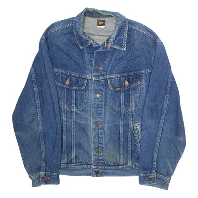 LEE Mens Denim Jacket Blue M