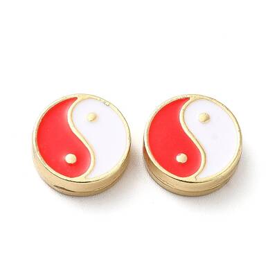 Rack Plating Alloy Enamel Beads