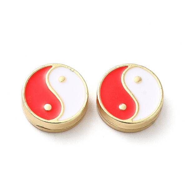 Rack Plating Alloy Enamel Beads