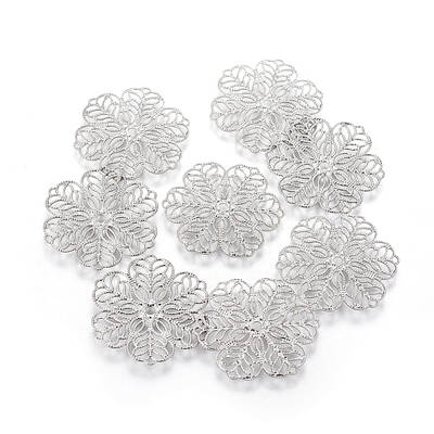 Non-Tarnish 304 Stainless Steel Filigree Joiners