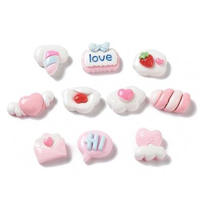 Opaque Resin Cabochons