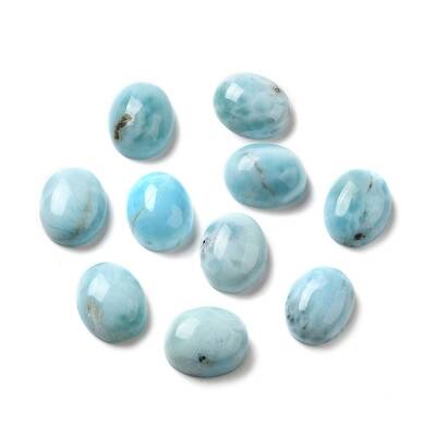 Natural Larimar Cabochons