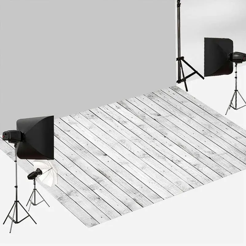 Aperturee White Wooden Board Baby Floor Backdrop For Photo | Floor Photography Background | Floor Background For Photography ...
