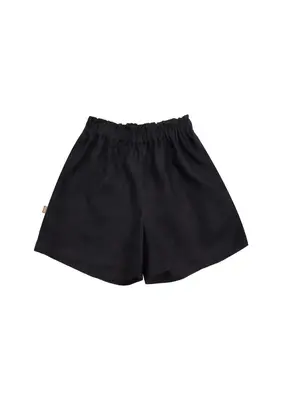 Women linen shorts - Black | Size: M