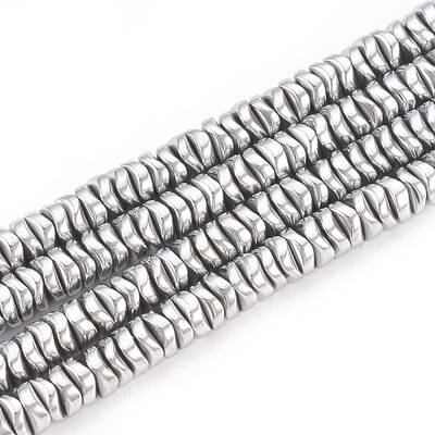 Electroplate Non-magnetic Synthetic Hematite Beads Strands