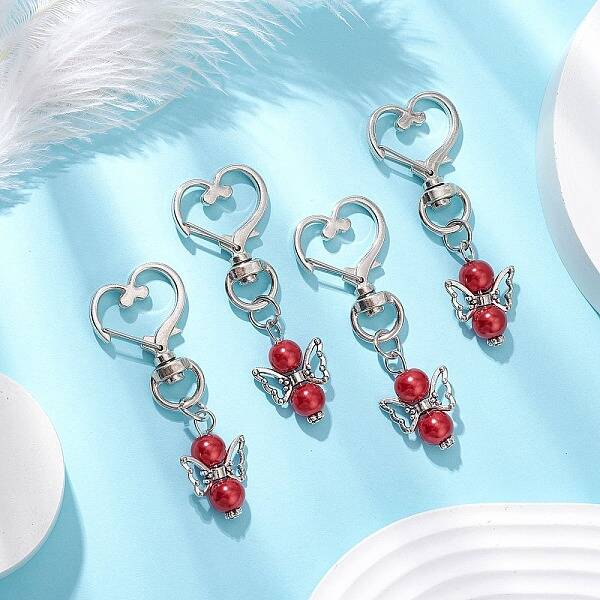 Angel Glass Pearl Pendant Decoration