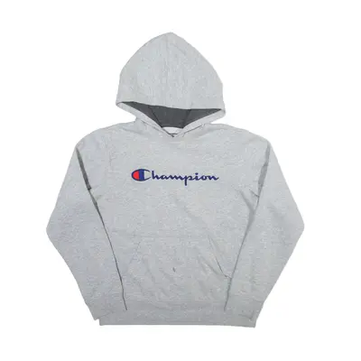 CHAMPION Hoodie Grey Pullover Boys XL