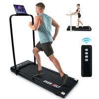 OVER SELF 2025 Portable Folding Treadmill with Handles, Remote Control & Safety Lock - 42.5\