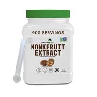 Morning Pep 100% Pure Monk Fruit extract sweetener, No Erythritol, Monkfruit Extract Powder, NON-GMO, Keto, kosher Zero Calor...