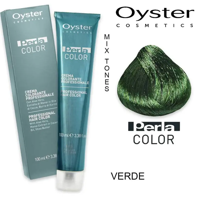 Oyster Perlacolor Hair Dye 100 ml Mixtone Green